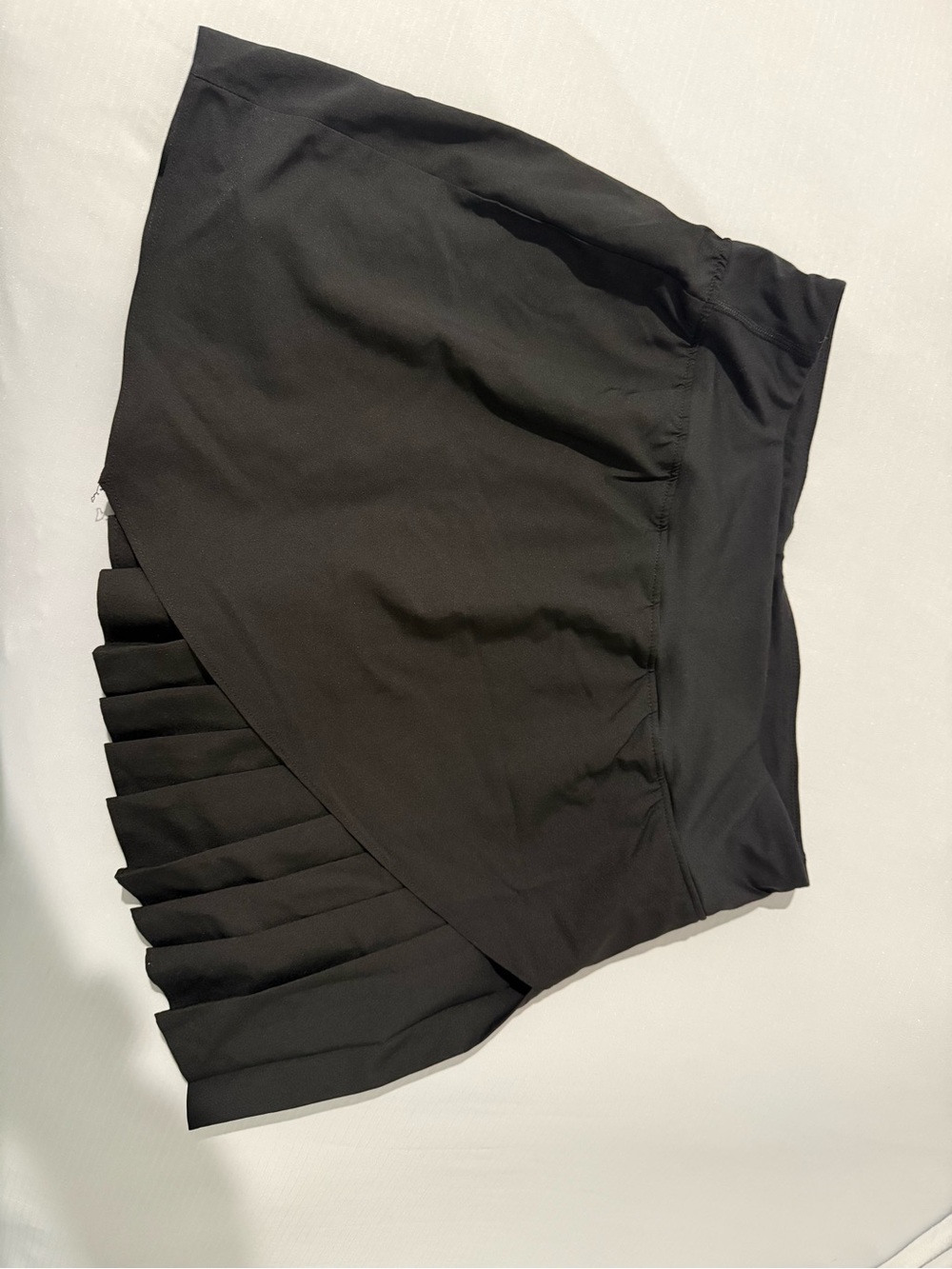 Velocity Lightstreme Black Pleated Athletic Skort Sz L